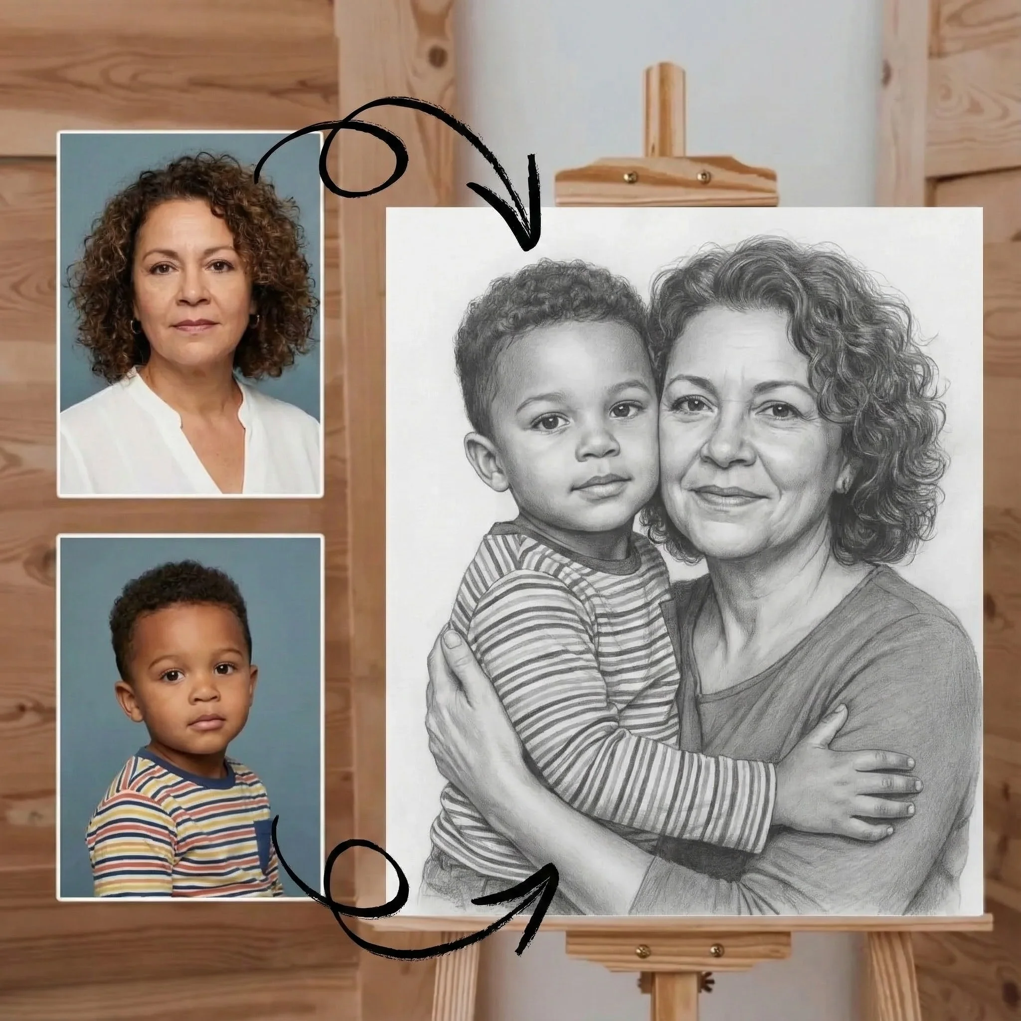 Custom Family Portrait – Turn Your Memories Into Art - CURRENTLY HALF PRICE - Image 11