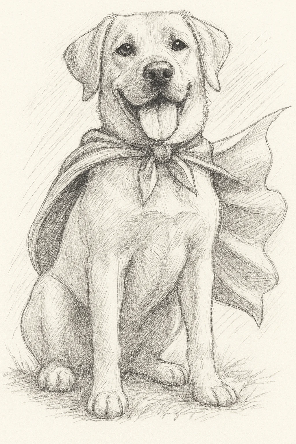 Superhero Pet Portrait | Custom Hero Dog Art - Image 3