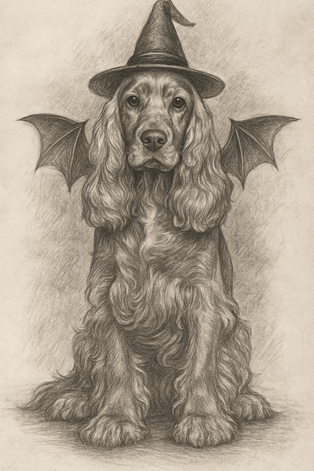 Halloween Pet Portrait | Spooky Dog Art - Image 3