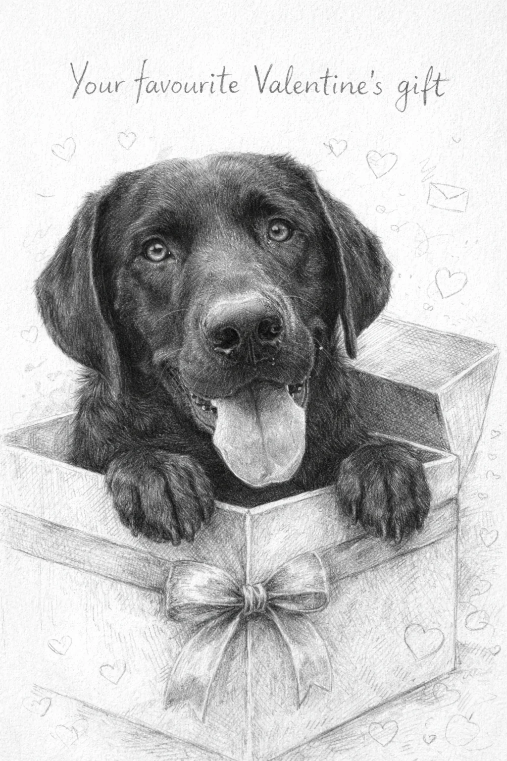 Valentine Pet Portrait | Romantic Dog & Cat Art - Image 4